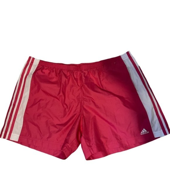 ADIDAS XL Pink Running Athletic Shorts - Picture 1 of 4